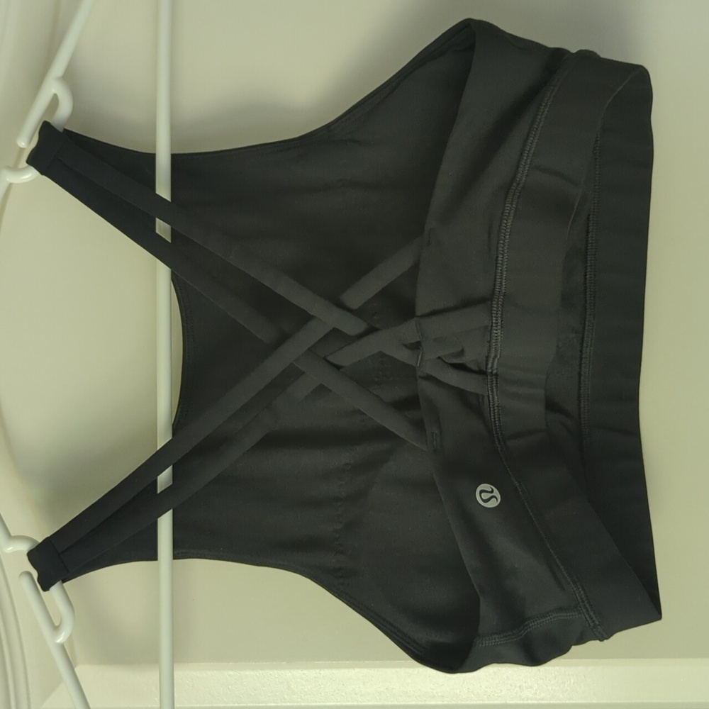 Lululemon Energy Bra *High Neck Black - Size 8 - Picture 9 of 11
